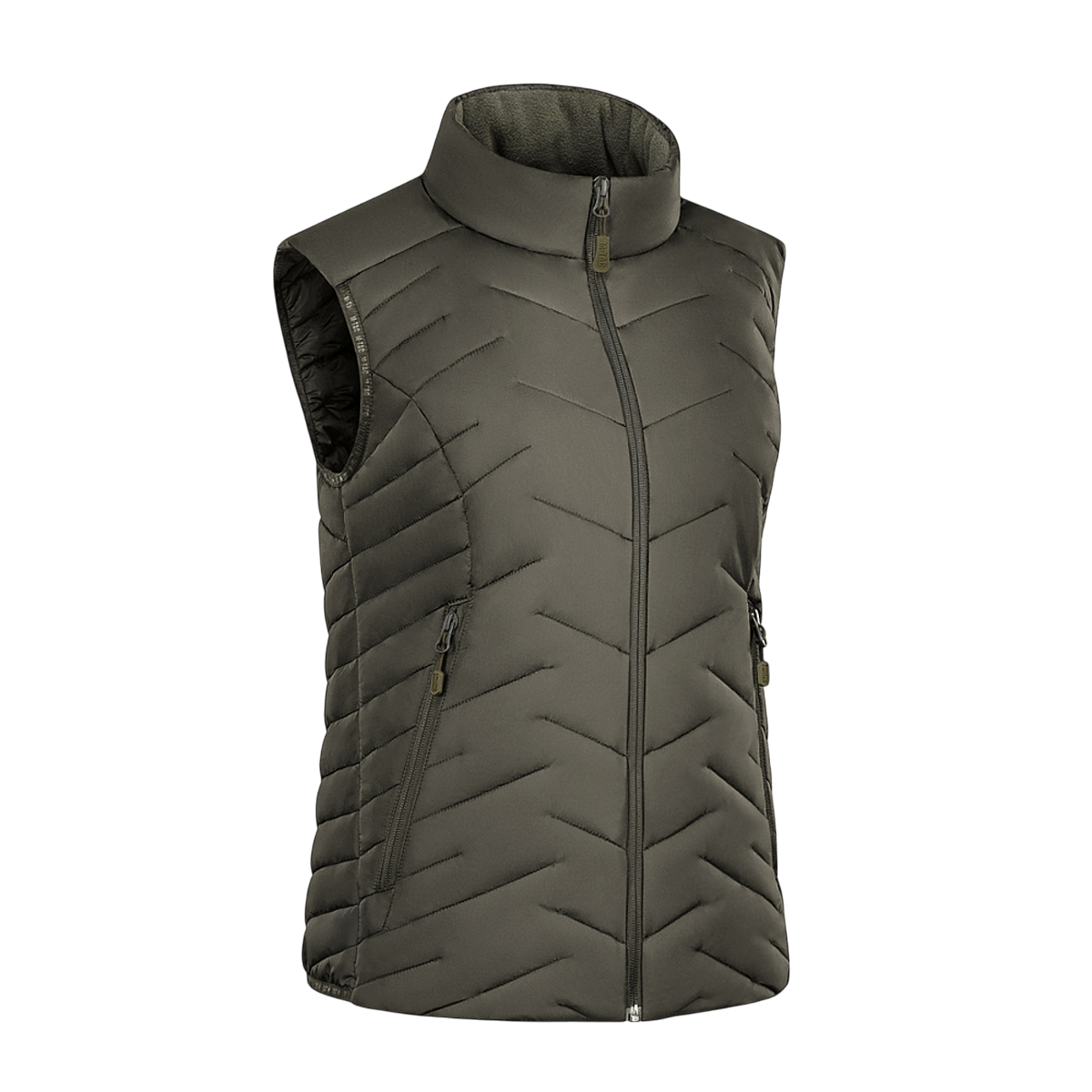 Suunniteltu naisille elegantilla leikkauksella, vedenhylkivä nylon ja Primaloft-eristys, sopii kylmään säähän.