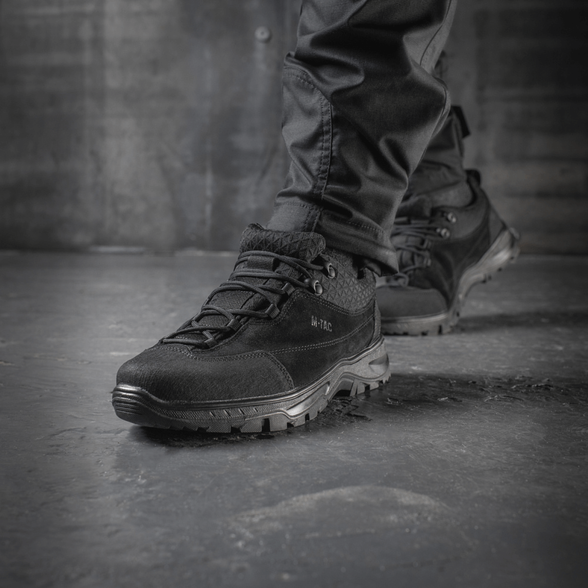 M-Tac Tactical Sneakers Patrol R Vent, lähikuva; mukava muotoilu ja liukastumaton pohja.