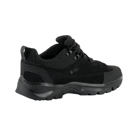 M-Tac Tactical Sneakers Patrol R Vent, kestävä nahka ja 3D-mesh, sopivat trekkingiin ja arkeen, musta.