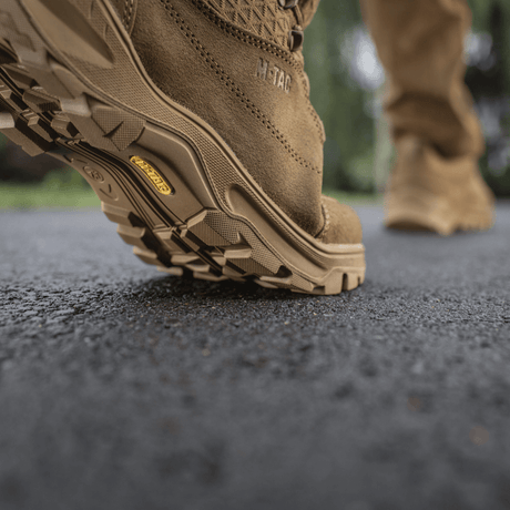 M-Tac Tactical Sneakers Patrol R Vent, mokkanahka ja liukastumaton pohja; sopii trekkingiin ja ulkoiluun.