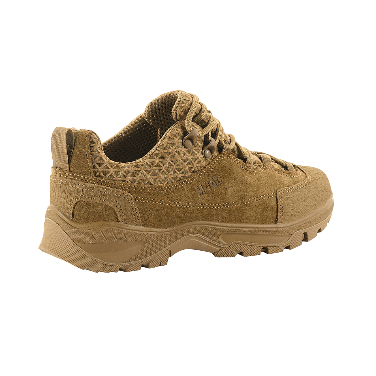 M-Tac Tactical Sneakers Patrol R Vent, beige; tekstiiliä ja mokkanahkaa, sopii trekkingiin ja ulkoiluun.