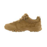 M-Tac Tactical Sneakers Patrol R Vent, mokkanahka ja hengittävä 3D-mesh; sopii trekkingiin ja juoksuun, sivuprofiilissa.