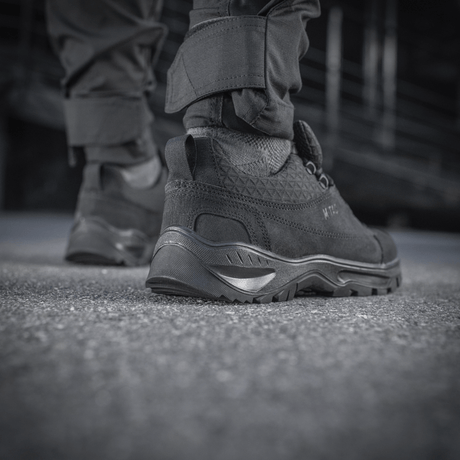M-Tac Tactical Sneakers Patrol R Vent trekkingiin ja ulkoiluun, kulutusta kestävä nahka, 3D-mesh ja liukumaton pohja, täydellinen päivittäiseen käyttöön.