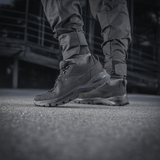 M-Tac Tactical Sneakers Patrol R Vent ihanteelliset trekkingiin ja juoksuun, kulutusta kestävä nahka ja 3D-mesh, liukumaton pohja, mukava sisäpohja.
