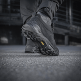 M-Tac Tactical Sneakers Patrol R Vent, kestävä nahkarakenne ja liukumaton pohja ulkoiluun.