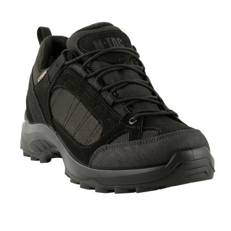 Tactical Sneakers Demi-Season – Kevyt ja mukava, modernit kengät trekkingiin ja ulkoiluun, musta malli, kumivahvistettu kärki ja kanta.