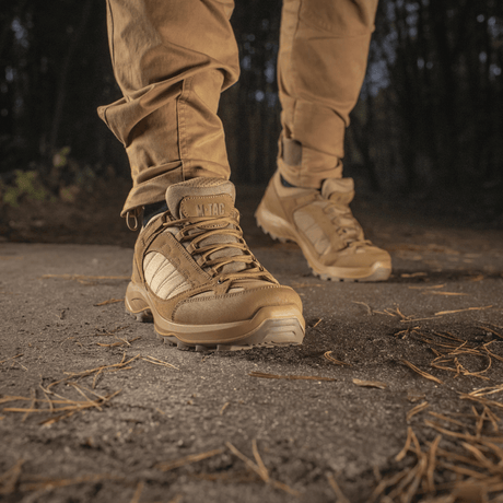 Tactical Sneakers Demi-Season – Kevyt ja mukava trekkingiin ja ulkoiluun. Kulutusta kestävät, suojattu kärki ja kanta.