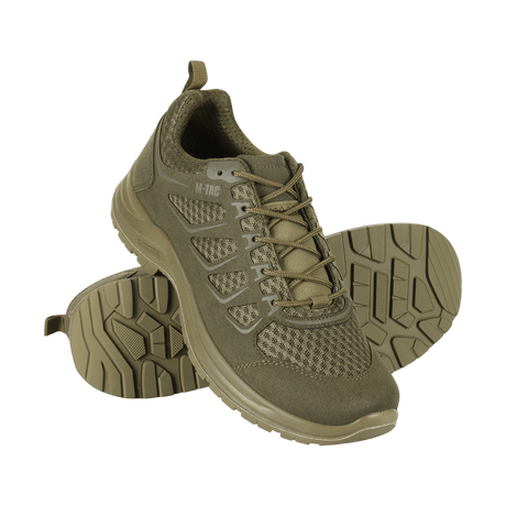 M-Tac Tactical Sneakers IVA – kevyet ja hengittävät tennarit kesäkäyttöön, hengittävä mesh, nubuck-vahvistus ja pehmustettu kieli.