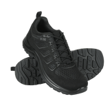 M-Tac Tactical Sneakers IVA mustana – kevyet retkeilytennarit ulkoiluun, hengittävä mesh ja vahvistettu kärki ja kantapää.