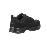 M-Tac Tactical Sneakers IVA sivusta nähtynä, esittää kevyet ja hengittävät kengät retkeilyyn ja ulkoiluun.