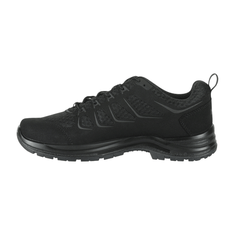 M-Tac Tactical Sneakers IVA mustana – kevyet ja hengittävät, hengittävä mesh ja vahvistettu kärki, sopii arkeen ja ulkoiluun.