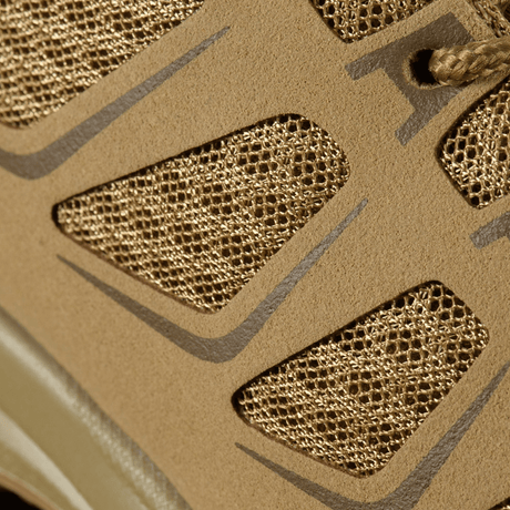 M-Tac Tactical Sneakers IVA – hengittävä ja kulutusta kestävä päällinen meshistä ja synteettisestä nubuckista, sopii ulkoiluun.