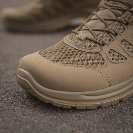M-Tac Tactical Sneakers IVA hengittävällä verkolla ja vahvistetulla kärjellä ulkoilukäyttöön.