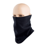 M-Tac Fleece Neck Gaiter (Tok Tube) mustassa fleecessä mallilla, sopii kylmään säähän ja monikäyttöiseksi kaulaliinaksi tai balaclavaksi