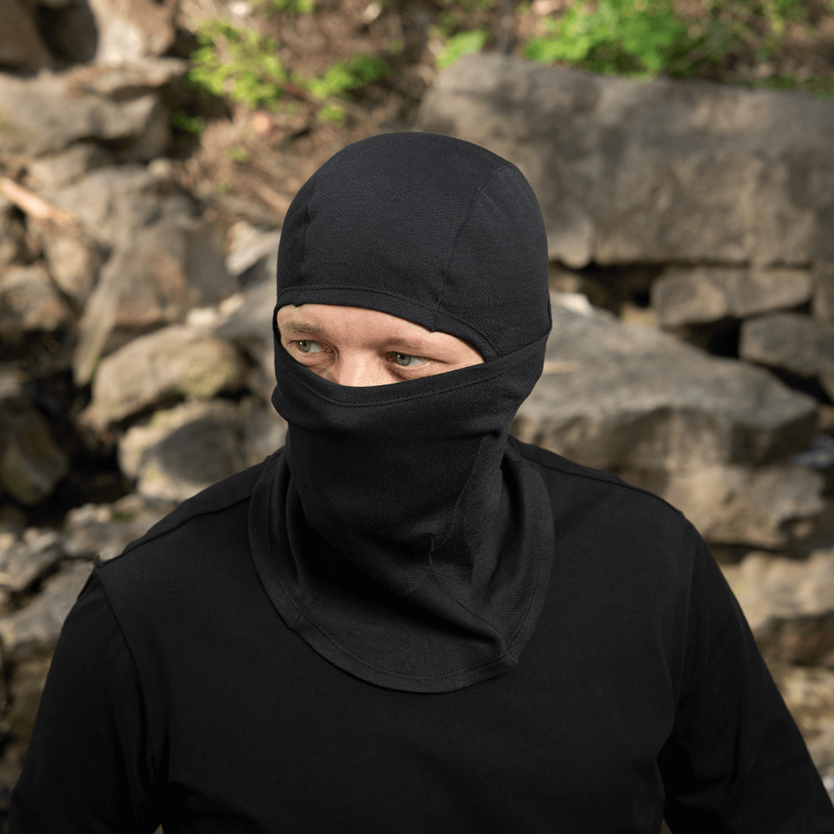 M-Tac Sweater-Ninja-Balaclava Premium, kasvo- ja pääsuoja aktiivisissa oloissa, tehty Polartec® Power Dry -materiaalista mukavuutta varten