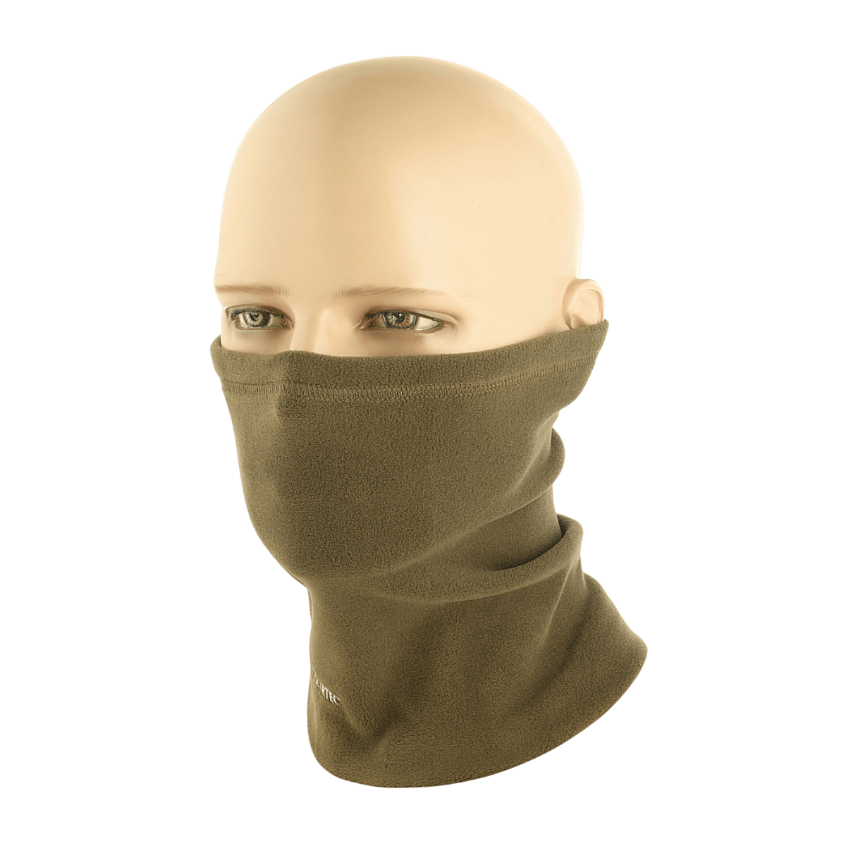 M-Tac Tube Scarf Polartec käytössä kasvomaskina, monikäyttöinen malli ulkoiluun ja suojaksi säältä.