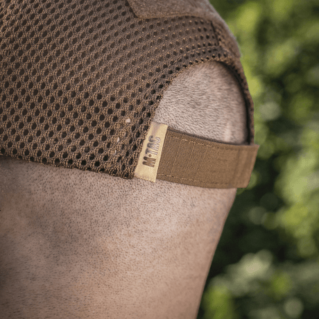 M-Tac Baseball Cap Ripstop Elite Flex verkkopaneeleilla ja säädettävällä hihnalla, valmistettu hengittävästä ripstop-materiaalista, galleria-asento 1