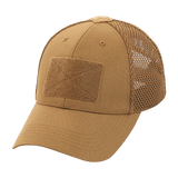 M-Tac Baseball Cap Ripstop Elite Flex vaaleanruskea ripstop hengittävillä verkkopaneeleilla ja säädettävällä suljennalla, galleria-asento 1
