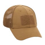 M-Tac Baseball Cap Ripstop Elite Flex vaaleanruskea ripstop hengittävillä verkkopaneeleilla ja säädettävällä suljennalla, galleria-asento 1
