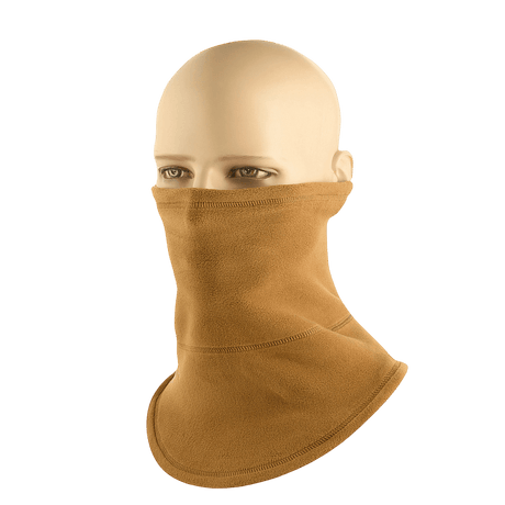 M-Tac Polartec Anatomic Tube Scarf käytössä kasvosuojana, valmistettu Polartec® Micro Series -fleecestä suojaamaan kylmältä ja tuulelta.