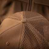 M-Tac Mesh Flex Ripstop Baseball Cap mesh-paneeleilla ja ripstop-etuosalla ilmanvaihtoon ja mukavuuteen. Sopii ulkokäyttöön.