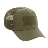 M-Tac Mesh Flex Ripstop Baseball Cap Velcro-kiinnityksellä ilmanvaihtoa ja kestävyyttä varten, sopii kesään ja taktiseen käyttöön, vihreä väri.