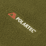Lähikuva Polartec-kankaasta M-Tac Polartec Lang Tubehalstørklæde, sopii kylmään säähän.