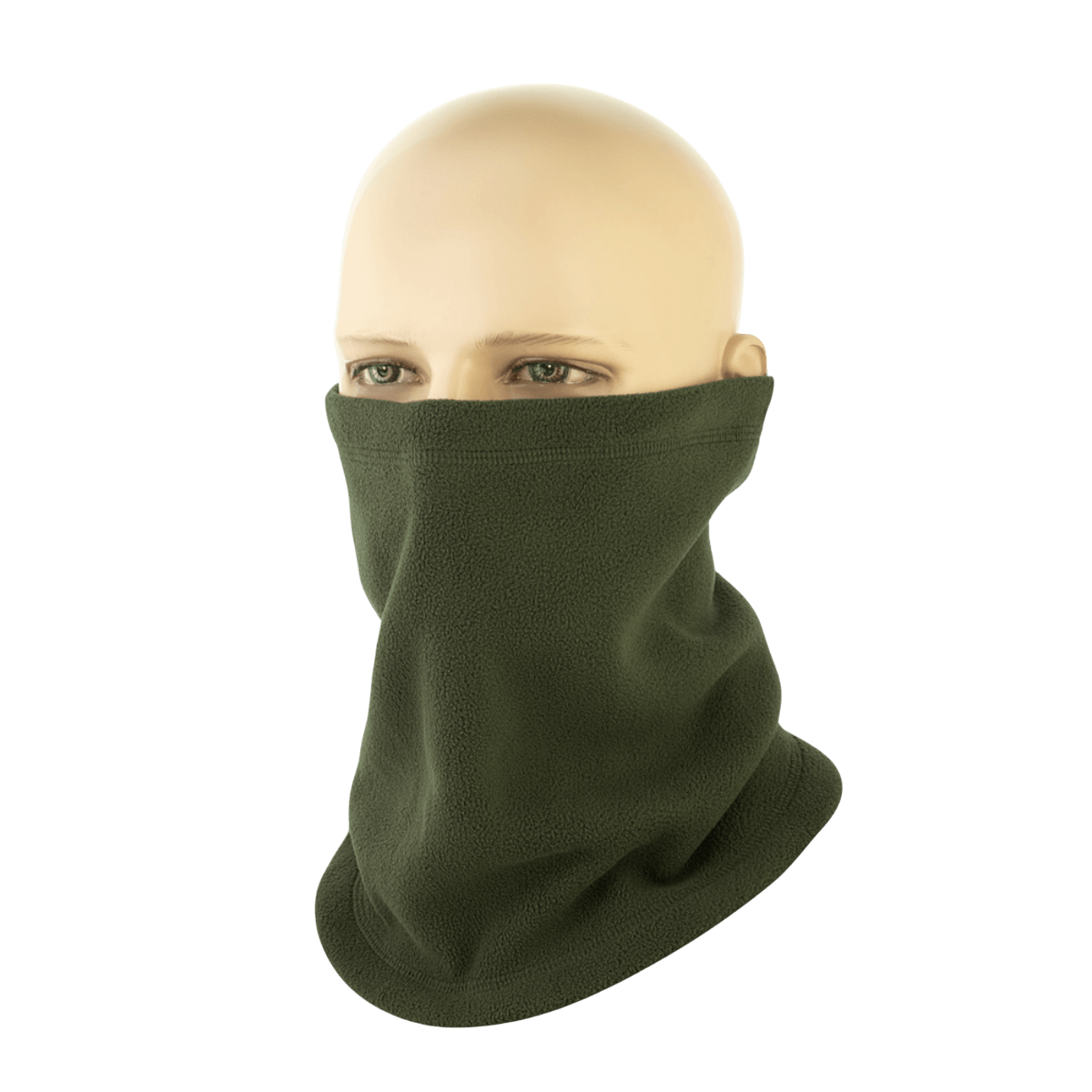 M-Tac Snood Elite Kort Justerbar Fleece, vihreä, monikäyttöinen snood kypärälineriksi, pipoksi tai maskiksi, fleece, säädettävä, suojaa kylmältä