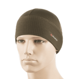 M-Tac Hjelm Watch Cap Polartec ruskea, kevyt ja lämmin pipo viileään säähän, valmistettu Polartec®-fleecestä, sopii kypärän alle ilman epämukavuutta.