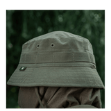 M-Tac Panamahat Gen. II Summer Flex sotilasvihreä nylon/elastaani, NIJ-sertifiointi, näytetty sivuprofiilista, galleria-asento 1.