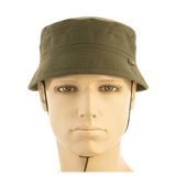 M-Tac Panamahat Gen. II Summer Flex oliivinvihreä nylon/elastaani, NIJ-sertifiointi, edestä manekiinilla, galleria-asento 1.