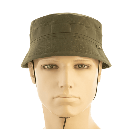 M-Tac Panamahat Gen. II Summer Flex oliivinvihreä nylon/elastaani, NIJ-sertifiointi, edestä manekiinilla, galleria-asento 1.