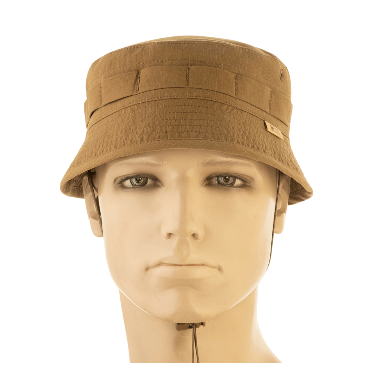 M-Tac Panamahat Gen. II Summer Flex camel nylon/elastaani kevyt, säädettävä hihna ja NIJ-sertifiointi, galleria-asento 1