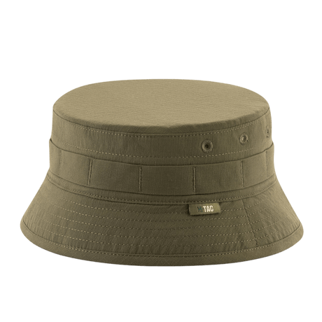 M-Tac Panamahat Gen. II Summer Flex oliivinvihreä nylon/elastaani, NIJ-sertifiointi, nähtävissä suoraan edestä, galleria-asento 1.