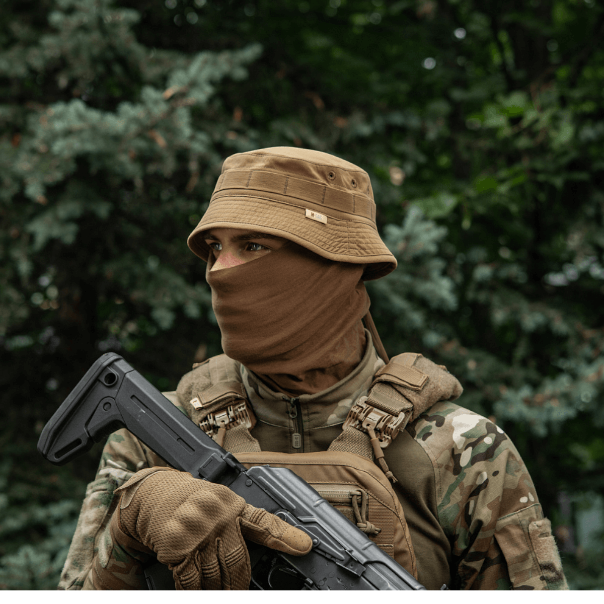 M-Tac Panamahat Gen. II Summer Flex camel nylon/elastaani kevyt ja NIJ-sertifiointi, galleria-asento 1
