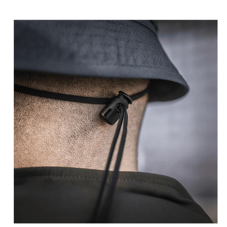 M-Tac Panamahat Gen. II Flex Rip-Stop tummasta rip-stop-kankaasta, säädettävällä narulla, galleria-asento 1.