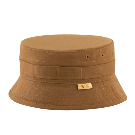 M-Tac Panamahat Gen. II Flex Rip-Stop ruskea rip-stop-kangas, NIJ-sertifiointi, edestä, galleria-asento 1.