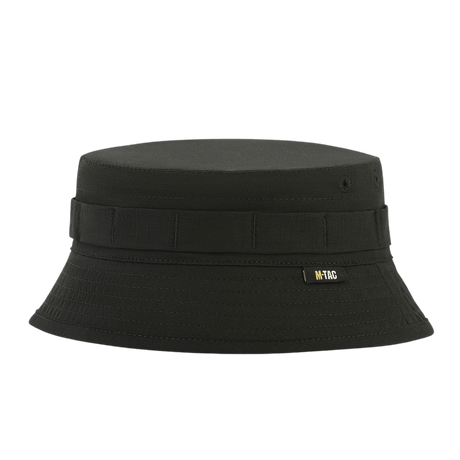 M-Tac Panamahat Gen. II Flex Rip-Stop musta rip-stop-kangas, NIJ-sertifiointi, edestä, galleria-asento 1.