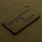 M-Tac AKM 7,62x39 Laser Cut Patch, Velcro-kiinnitys, Cordura-materiaali, taktinen muotoilu, sopii sotilaalliselle ja ulkoilmakäytölle.