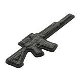 M-Tac AR-15 3D PVC-patch 3D AR-15 -motiivilla, valmistettu kestävästä PVC-kumista, koko 50x60mm, Velcro-hook helppoon kiinnitykseen.