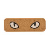 M-Tac Cat Eyes 3D PVC-patch heijastavalla 3D-designilla ja Velcro-kiinnityksellä sotilas-, airsoft- tai ulkoilmakäyttöön.