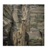 M-Tac Universal Våbenrem, multicam nylon, kestävä materiaali, säädettävä pituus ja integroitu D-rengas, taktiseen varustukseen, galleria, positio 1