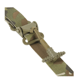 M-Tac Universal Våbenrem, multicam nylon, kiinnitysklipsi ja säädettävä pituus, käytännölliseen aseen käsittelyyn, galleria, positio 1