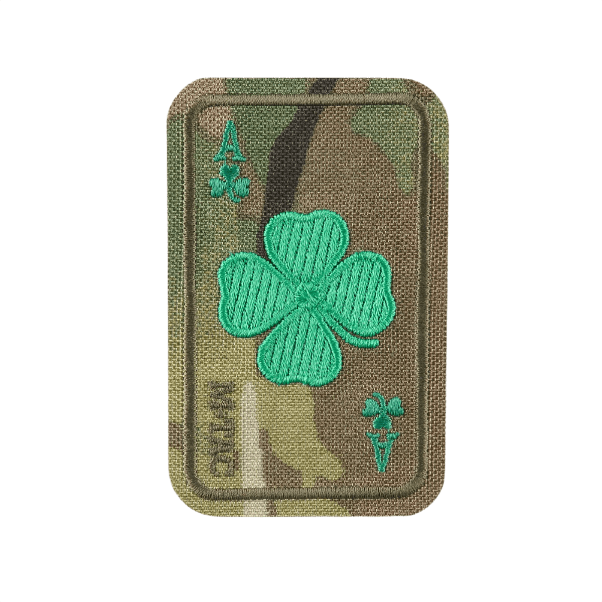 M-Tac Patch Lucky Card (brodeerattu) apilanlehtiaiheella, kirjailtu kestävään Cordura 500D:hen. Ihanteellinen vaatteisiin ja varusteisiin.