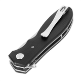M-Tac Outdoor & Militær taittoveitsi - Type 6, musta G10-komposiittikahva.