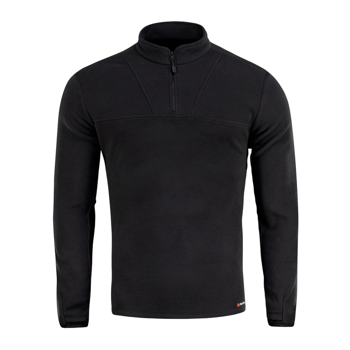 M-Tac Delta Polartec fleece-takki mustana, valmistettu kevyestä ja lämpimästä Polartec® Micro Series -fleecestä, sopii kylmiin päiviin.