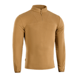 M-Tac Delta Polartec fleece-takki lämpimässä ruskeassa, valmistettu kestävästä, hengittävästä Polartec® Micro Series -fleecestä puolivetoketjulla.
