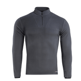 M-Tac Delta Polartec -fleece-takki harmaana, puolivetoketjulla, valmistettu Polartec® Micro Series -fleecestä.