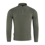 M-Tac Delta Polartec fleece-takki oliivinvärinen, puolivetoketjulla ja hengittävällä, lämpimällä Polartec® Micro Series -fleecellä.