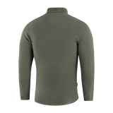 M-Tac Delta Polartec fleece-takki nähtynä takaa, armeijanvihreä, Polartec Micro Series -fleece, sopii kylmiin päiviin. Tyylikäs ja toiminnallinen.